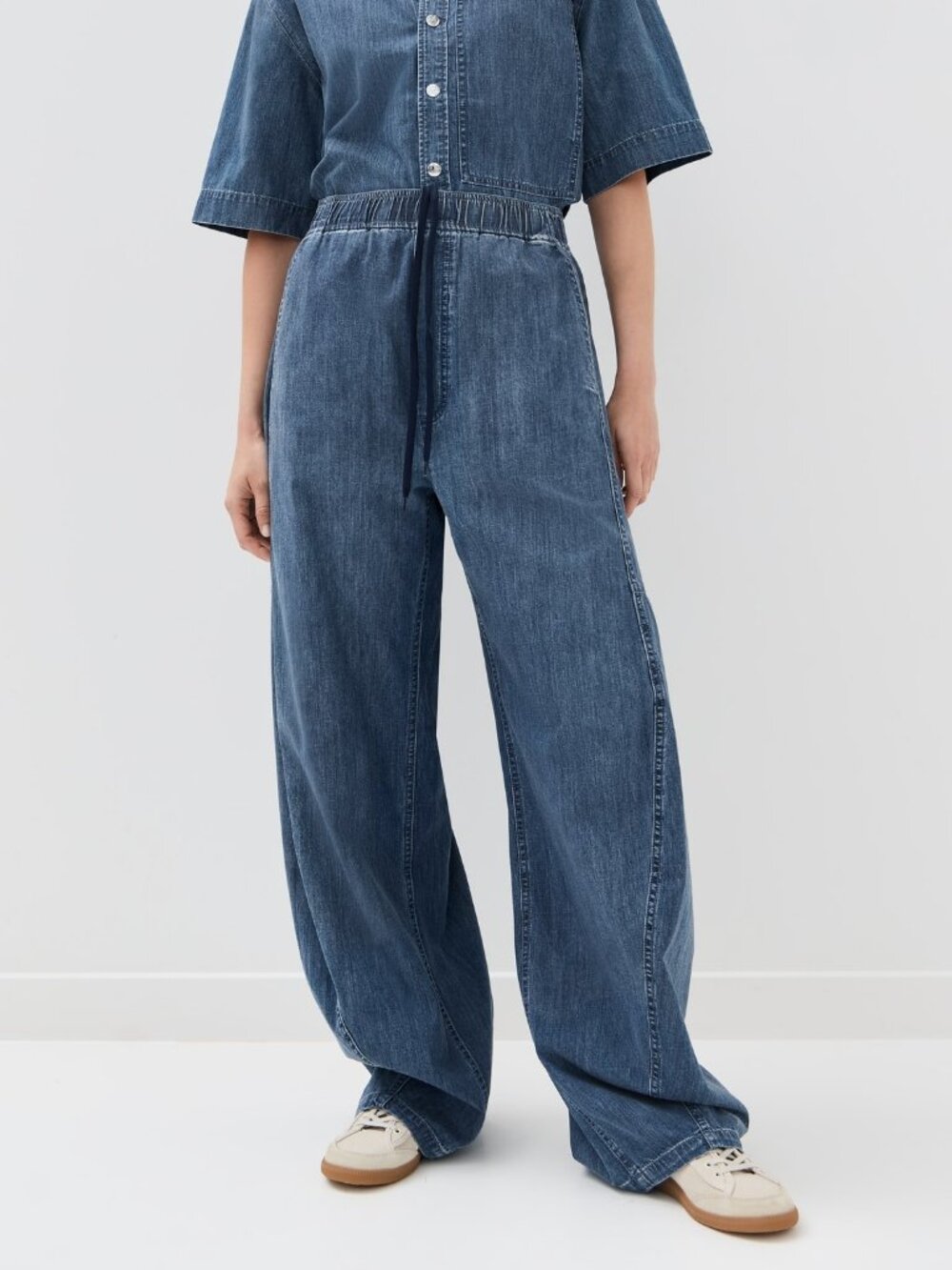 Tibi Summer Denim Winslow Pants